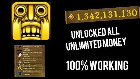 how to download Temple run ll  unlocked all / unlimited money ll  tutorial  mod apk