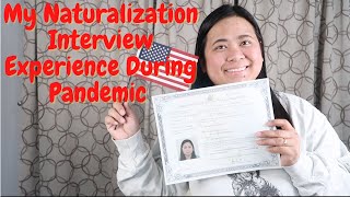 My Naturalization N400 Interview Experience
