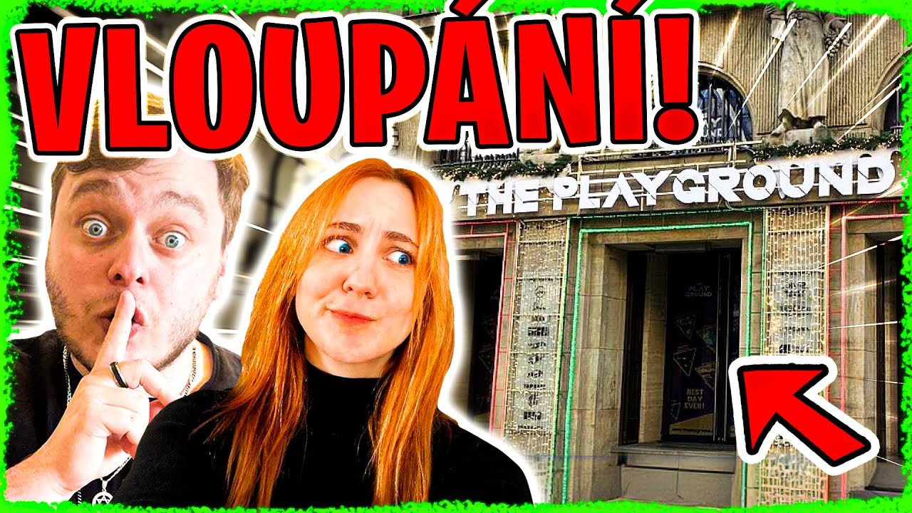 VLOUPALI JSME SE DO ZÁBAVNÍHO PARKU!😱 @Morryeej&@Natyla&@OGY&@BowTeaG&@tady_lukas