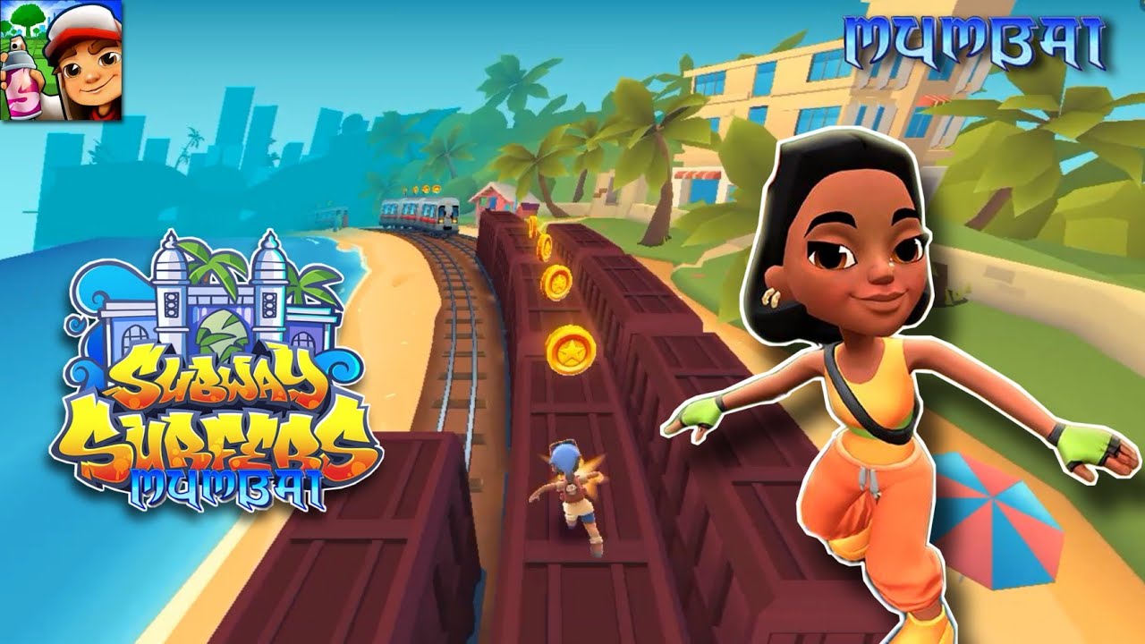 ✓ Subway Surfers Mumbai Holi World Tour [New Record] poki.com 