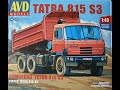 Сборная модель грузовика Tatra 815 S3 от AVD Models