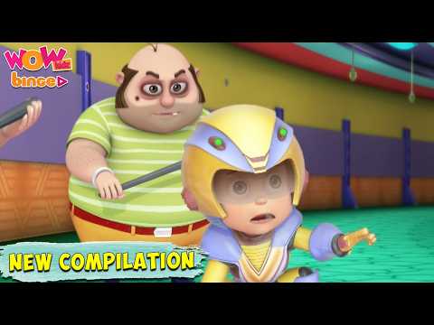 Vir The Robot Boy | Best Action Scenes Compilation - 442 | Wow Kidz Binge