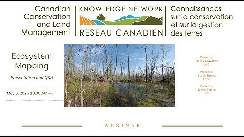 CCLM Webinar - Ecosystem Mapping