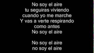 No soy el aire- Jorge Muñiz chords