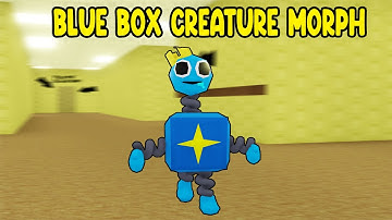 UPDATE - How To Find BLUE BOX CREATURE MORPH in Find The Backrooms Morphs