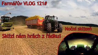 Farmářův VLOG 121# Sklizeň luskoobilné směsky | Noční sklizeň