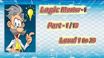Logic Master 1 -- Part 1/10 -- Level 1 to 20