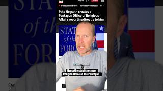 “Full armor of God”: Pete Hegseth establishes new #religion office at the Pentagon