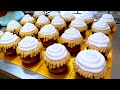 우유거품이 듬뿍! 카푸치노 커피 케이크 달인/Cappuccino coffee cake master full of milk foam /Korean street food