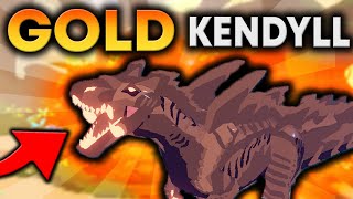 CAN I SURVIVE as The RARE GOLD KENDYLL? | Creatures of Sonaria