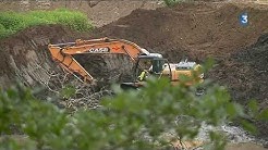 Déconstruction d’un barrage à Saint-Junien