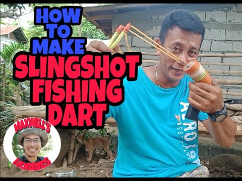 how to make SLINGSHOT FISHING DART