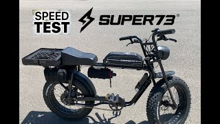 Super 73 Top Speed Test | How fast CAN it go?