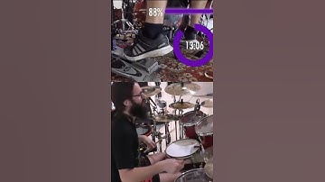 Insane 1 foot blast beat at 260 bpm 🤯 Double Bass Drumming - Kevin Paradis #shorts