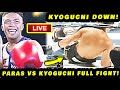  live  vince paras vs hiroto kyoguchi full fight highlights brutal war kyoguchi down