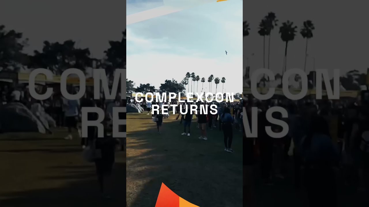 ComplexCon 2021 is BACK | #SHORTS