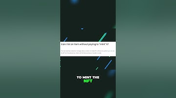 Lazy Minting Explained: How to List NFTs on OpenSea