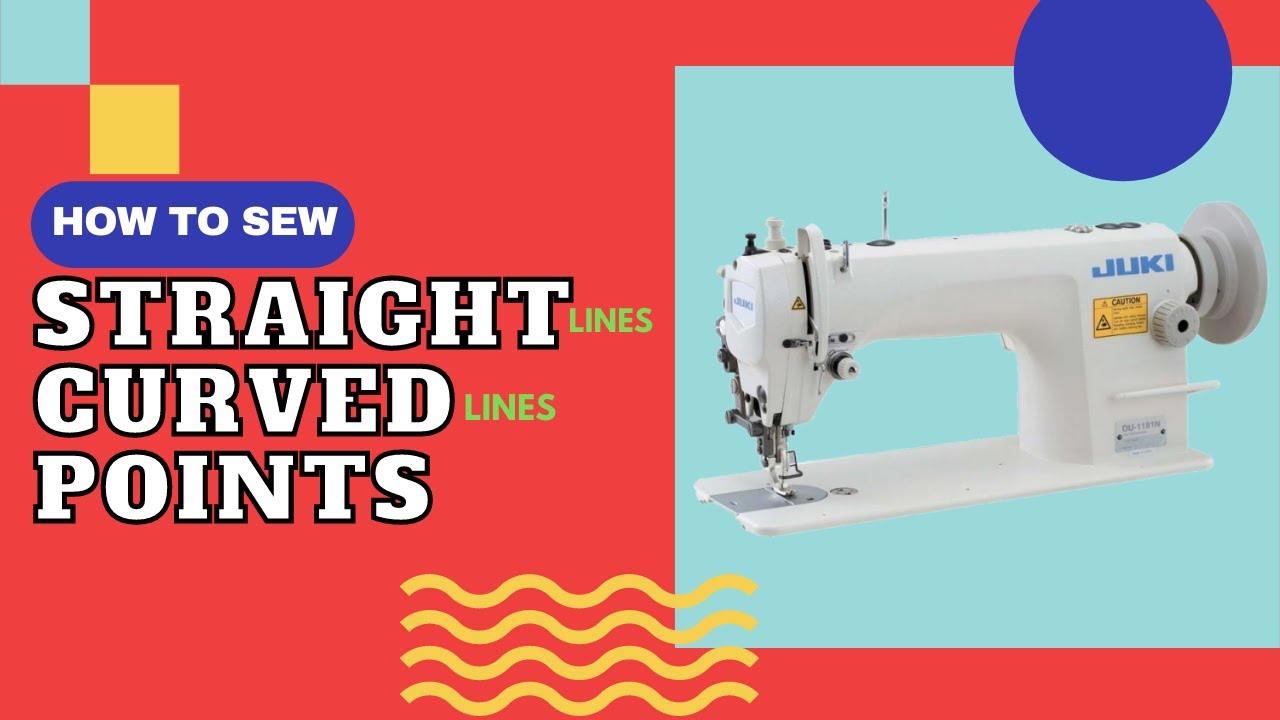 Loading Point In Sewing Line If You're New To Sewing...Try These Exercises Practices. How to Sew ...