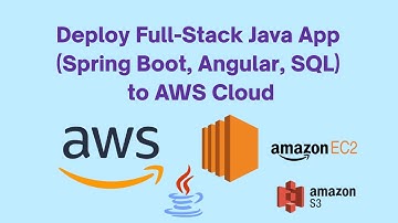 Deploy a Full-Stack Java App (Spring Boot, Angular, SQL) to AWS EC2, RDS, S3 | NEW