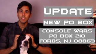 Update - New P.O. Box