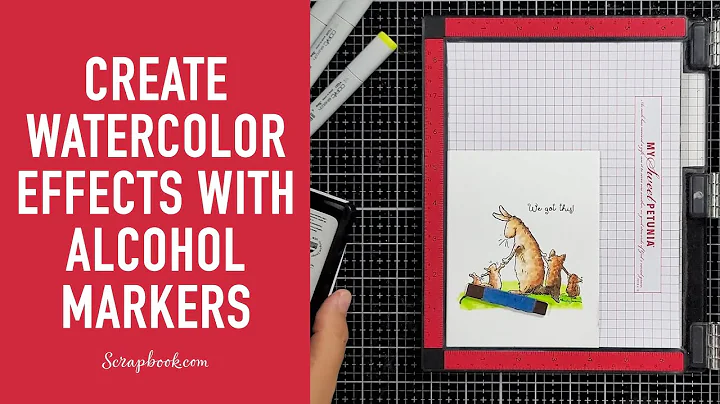 How to Use Alcohol Inks to Achieve a Watercolor Ef...
