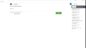 Viewing the Response Log in the Dynata Survey Authoring (Cmix) Testing Tools