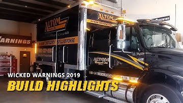 2019 Highlights - New LED Strobe Lights, LED Light Bars and Builds at Wicked Warnings