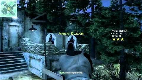 MW3 - The Gauntlet 17.3 Seconds For Spec Ops, Record Time!!