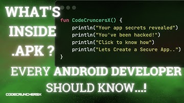 How hackers Reverse Engineering .APK !? What