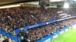 West Ham fans tribute to Ray Wilkins at Stamford bridge