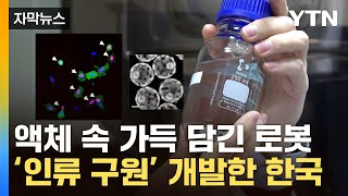 [자막뉴스] 암세포 찾아 자율주행...세계 최초로 만든 '나노 로봇' / YTN