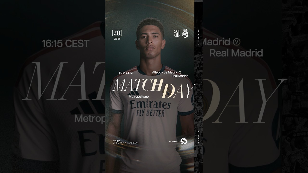 🔥 IT'S DERBY DAY!​⁠ #realmadrid #matchday
