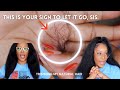 This is your sign you need a trim, sis. | Trimming My Natural Hair