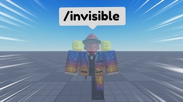 How To Make A Invisible Chat Command In Roblox Studio