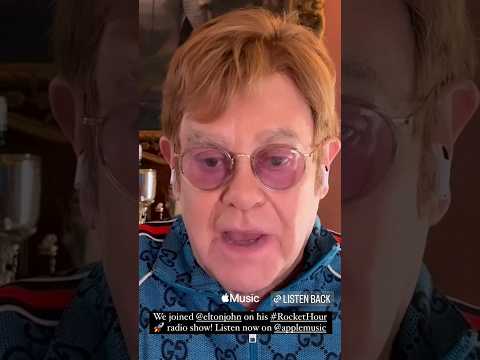 Elton John shares some words with FLO. Interview now avaliable on Apple Music