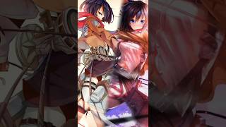 attack on Titan, Mikasa Lover #anime #snk #otaku #trailer #aot #trending #shorts #short #mikasa