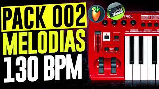 PACK MELODIA 002 PARA PRODUZIR FUNK 130 BPM