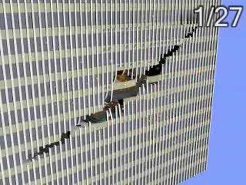 Scientists simulate jet colliding with World Trade Center - YouTube