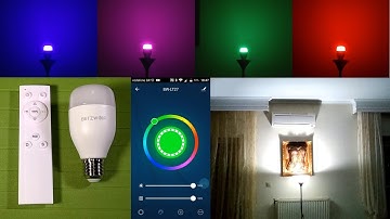 BlitzWolf BW-LT27 Wi-Fi Smart Bulb w/IR Remote | Unboxing, Setup, Hands-On