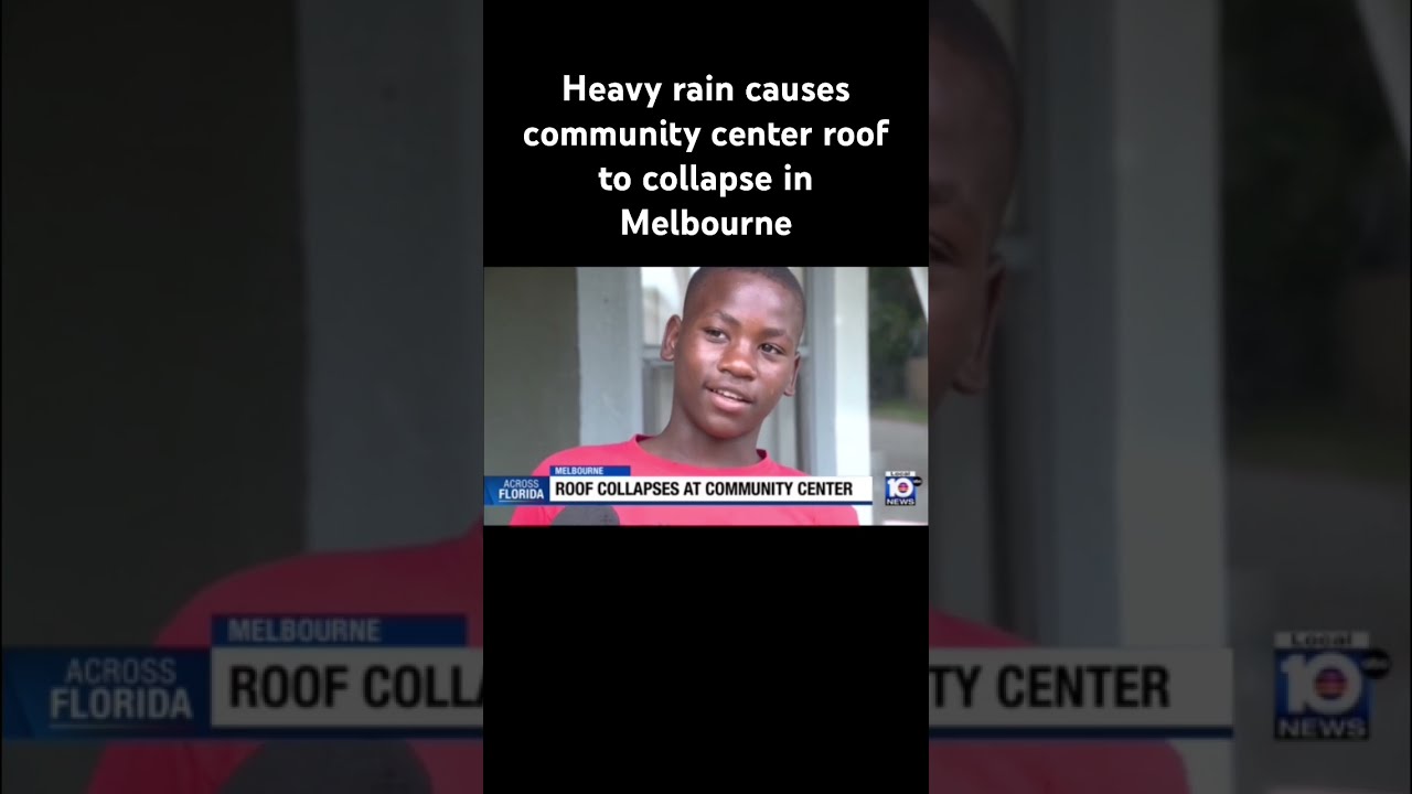 #melbourne #florida #roofcollapse #weather