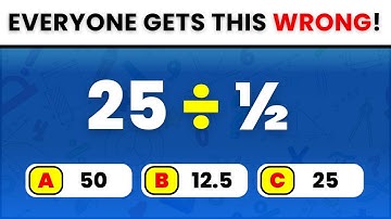 🧠 Only 1% Can Solve ALL These MENTAL Math Problems! | Part 1 ➗
