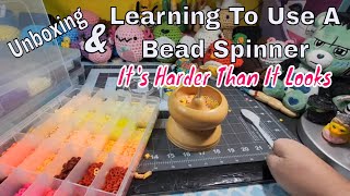 Unboxing Bead Spinner * Learning To Use A Bead Spinner * Making Friendship Bracelets