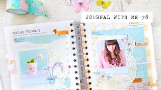 journal with me ☆ 78 | Week 5 in My Daphne&#39;s Diary Memory Planner
