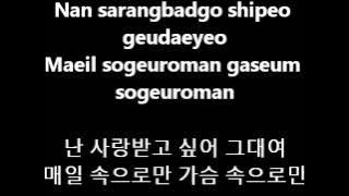That Man (그남자) - Hyunbin (현빈) HANGUL   ROMANIZED LYRICS