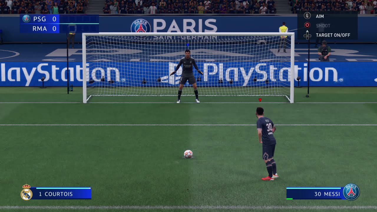 PSG vs Real Madrid Penalty Shootout FIFA 22 GAMEPLAY