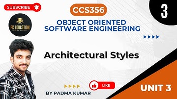 3.3 Architectural Styles | OOSE | CCS356 | Anna university R2021 in Tamil
