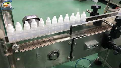Automatic 20ml eye drop bottle filling machine line
