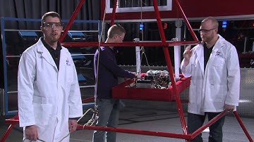 2013 FIRST Robotics Competition - Field Tour - Video 7 of 7: Belay System