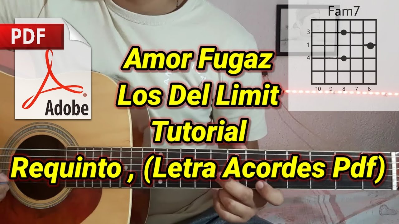 amor fugaz tutorial los del limit requinto y acordes amor fugaz tutorial los del limit requinto y acordes