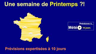 Météo à 10 jours: Prévisions du 20 avril 2026 au 29 avril 2026